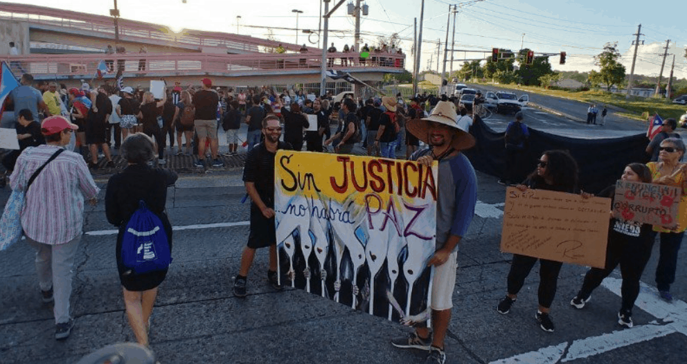 Paralizan la PR-2 en Mayagüez con manifestación