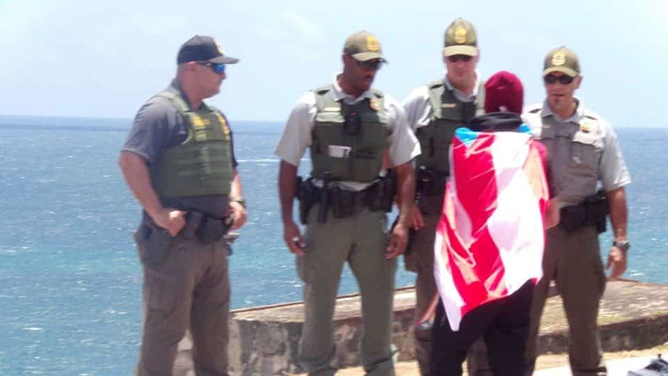 Federales le disparan en el rostro a joven que cargaba bandera de PR en el Morro