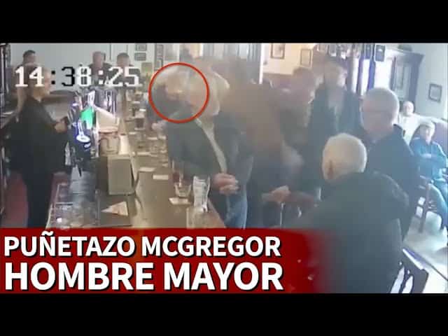 Sale a la luz vídeo en donde Conor Mcgregor golpea a un Irlandés.
