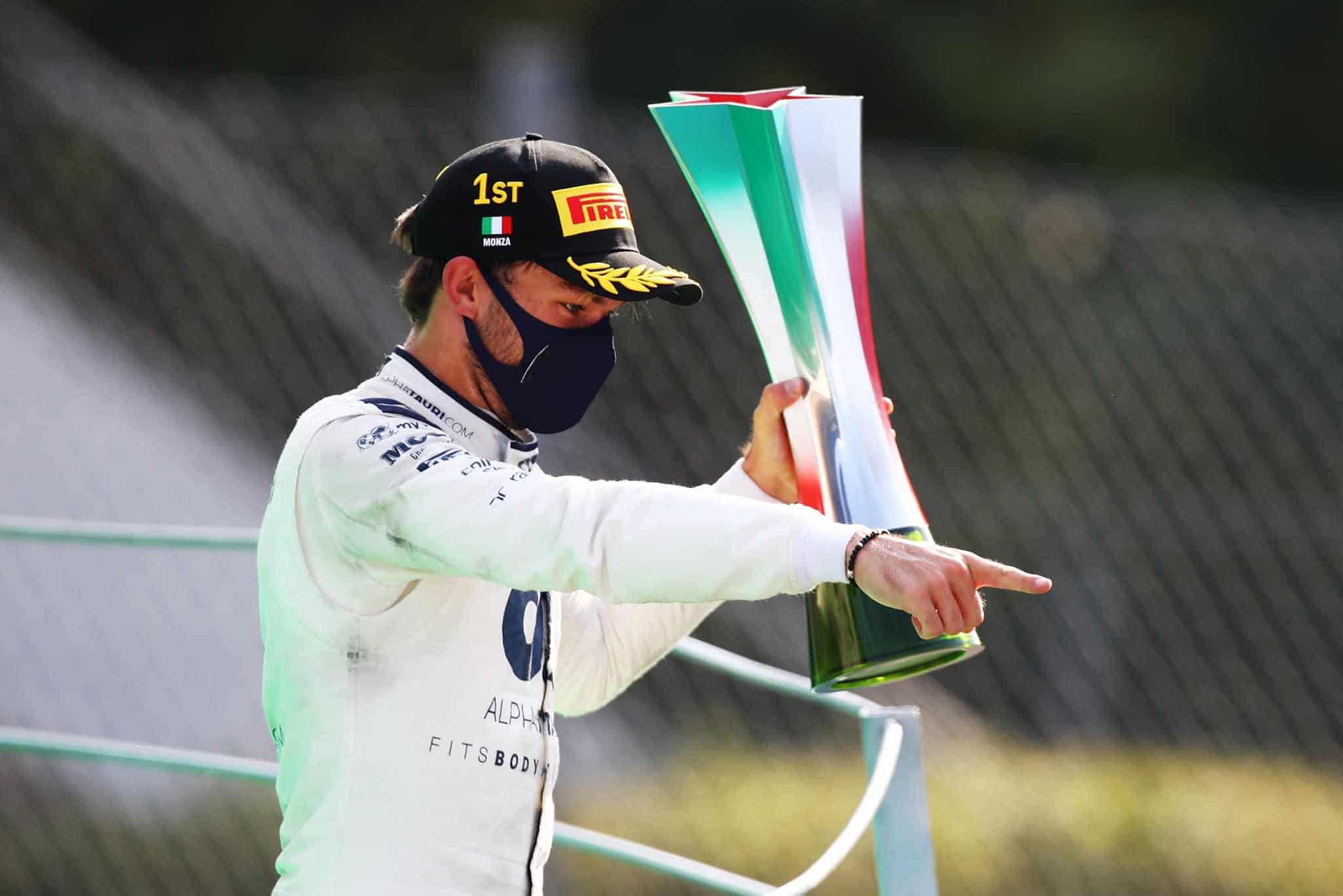 Gasly gana Italian Gran Prix