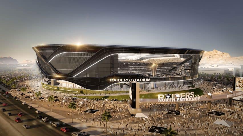 Los Raiders inauguran su nuevo estadio valorado en $2 mil millones