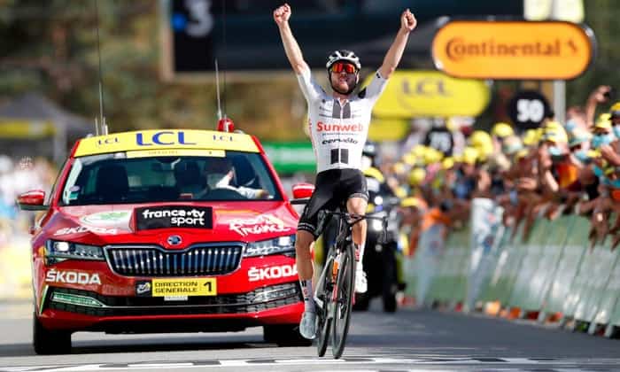 Marc Hirschi gana etapa 12 del Tour de France 2020