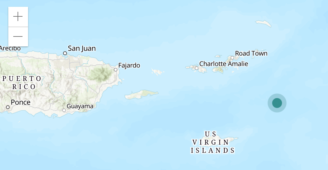 Temblor con magnitud preliminar de 5.1 es sentido en Puerto Rico