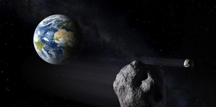 Un asteroide pasó sumamente cerca de la Tierra el pasado viernes