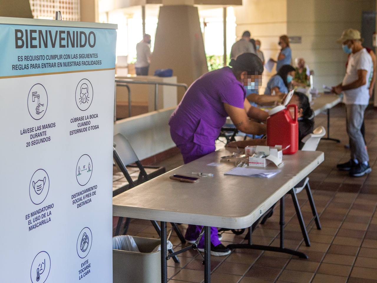 Comienza vacunación de población de adultos mayores contra el COVID-19 en el municipio de San Juan