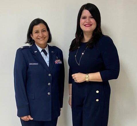 Aiboniteña se convierte en la primera mujer e hispana en ocupar posición prestigiosa de la Fuerza Aérea