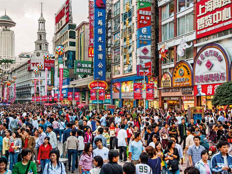 Disminuye el crecimiento poblacional en China