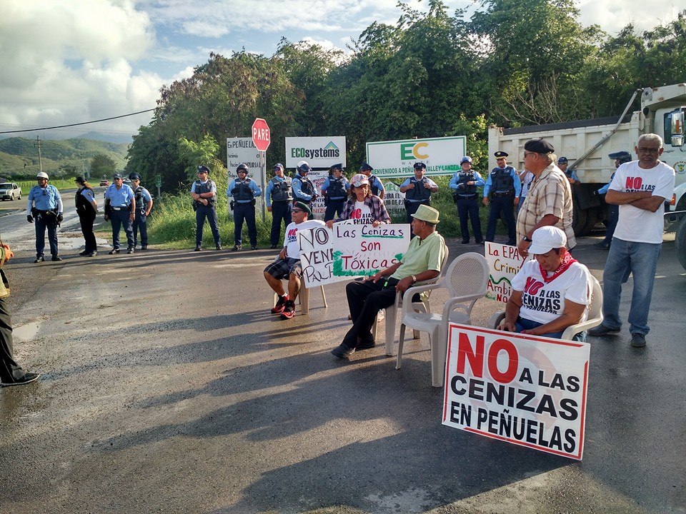 Al Capitolio a exigir cierre de planta de carbón en Guayama