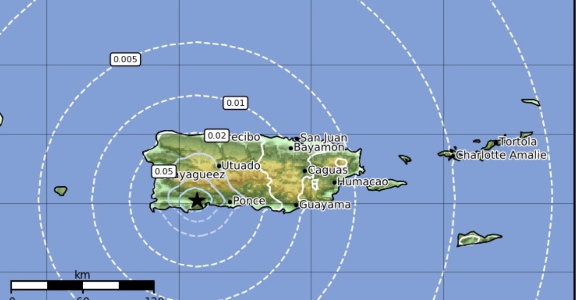 33 temblores en la zona suroeste en 24 horas