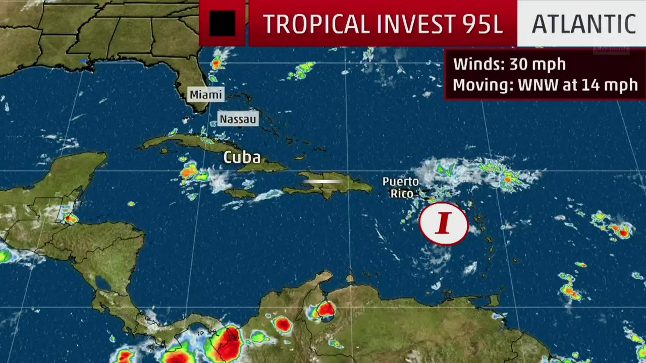 Inestable clima en Puerto Rico con lluvias y tronadas
