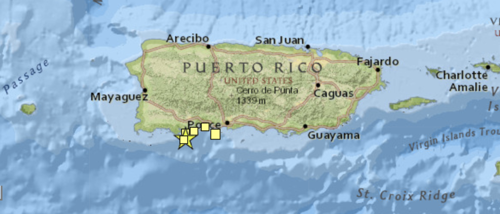 Temblor sentido cerca de Dominicana, no está relacionado con falla local