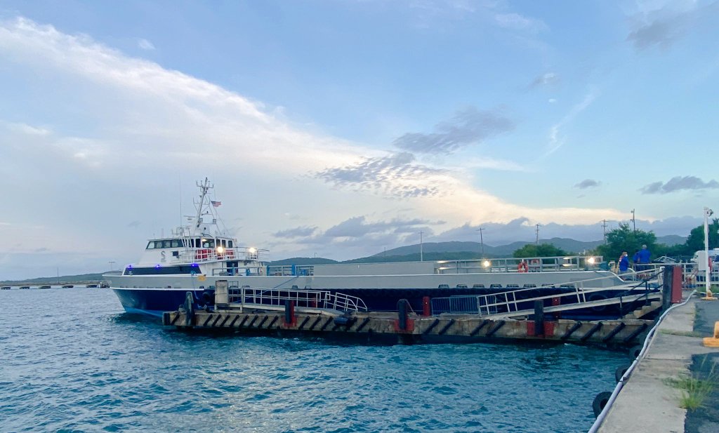 Suspenden en transporte marítimo a Vieques y Culebra por la tormenta Grace