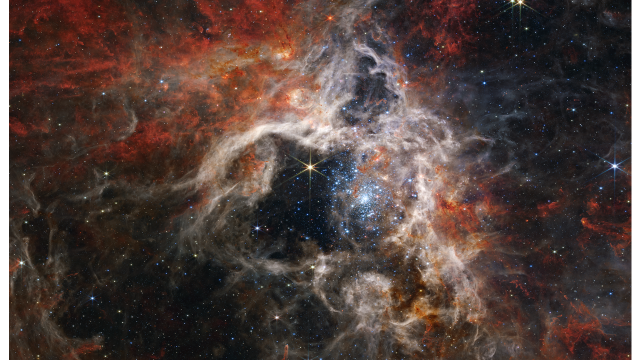El telescopio de la NASA James Webb, capta impresionantes imágenes de la “Nebula Tarantula”