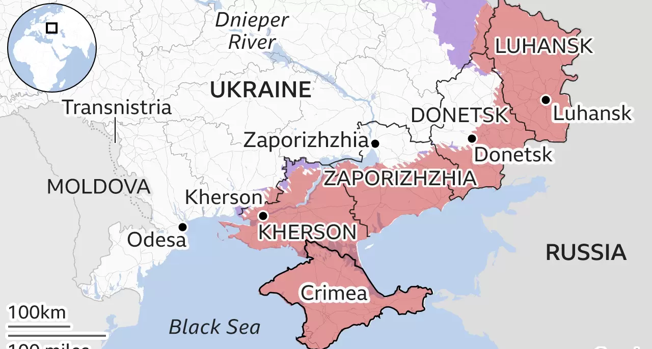 Tropas ucranianas continúan recuperando territorio en el Noreste y Sureste del país frente a Rusia