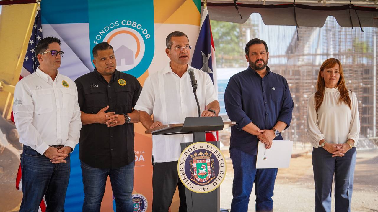 A todo vapor construcción de égida en Arecibo, anuncia gobernador Pierluisi 