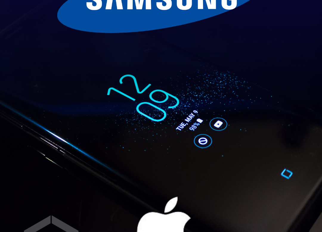 Samsung Supera a Apple